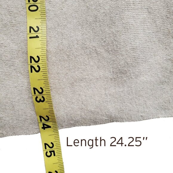 J. Jill Oatmeal Color Flat Knit Oversized Sweater with Back Detail Size XS - Picture 13 of 16